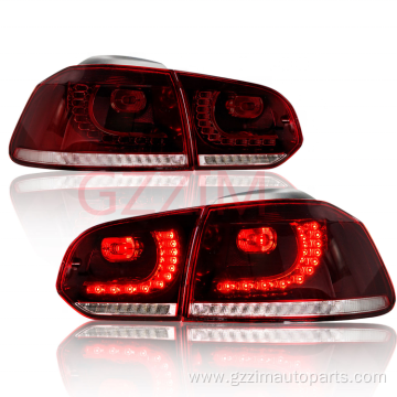 Golf 6 2008-2013 Red Tail Lamp